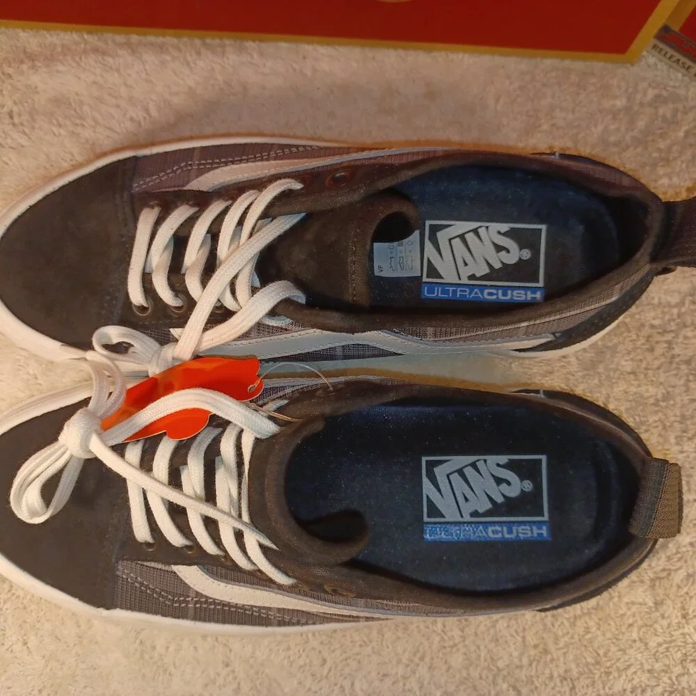 VANS Men's 6.5/Women's 8 Sentry Old Skool Plaid Black Platform VN0A5KR3BLK